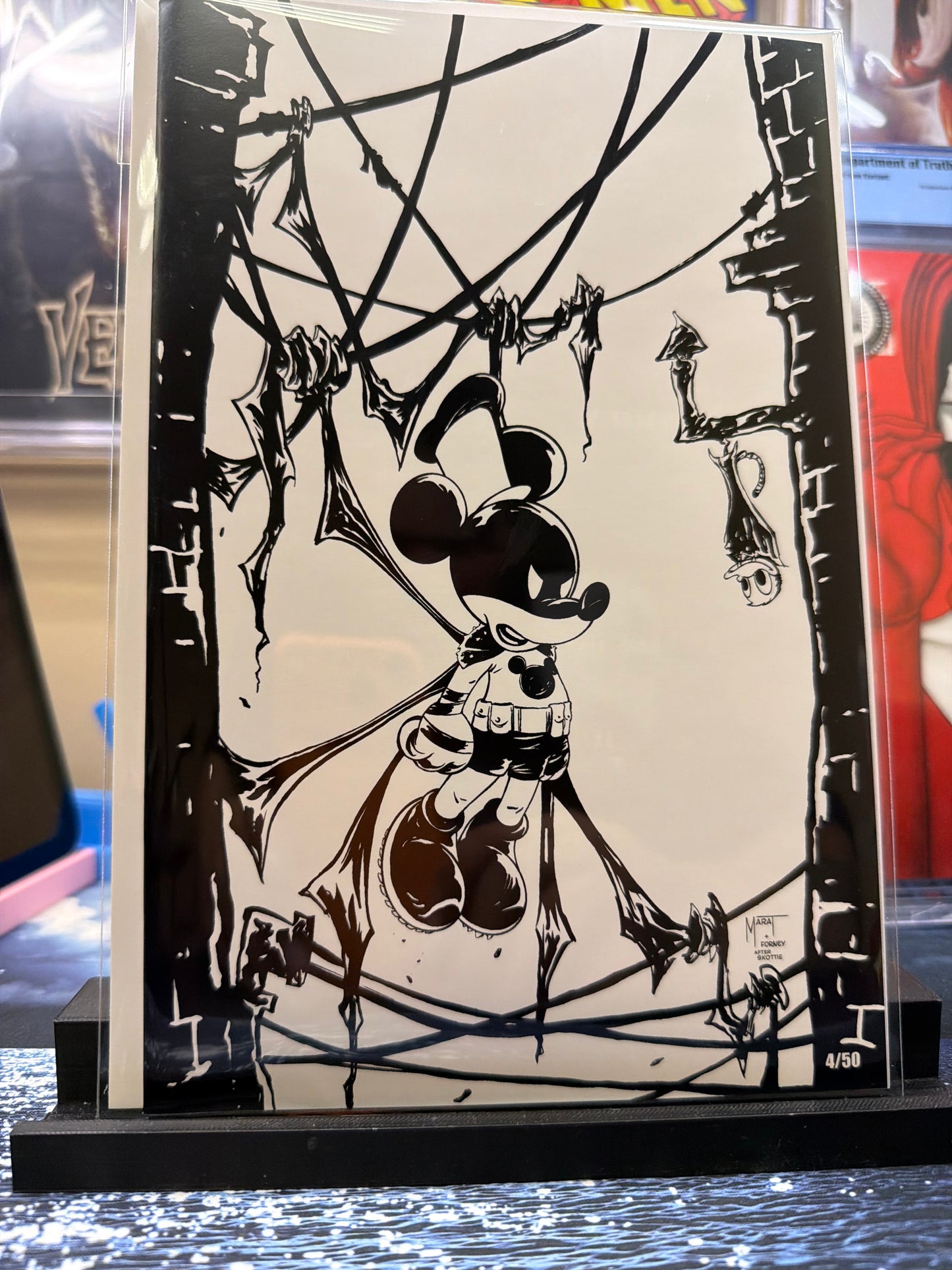 Ultimate Willie Absolute Homage B&W VIRGIN Marat Mychaels