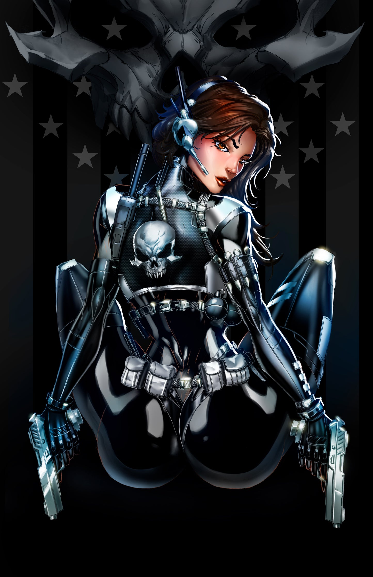 White Widow #8 Challenger978 C2E2 Exclusive Jamie Tyndall B CVR