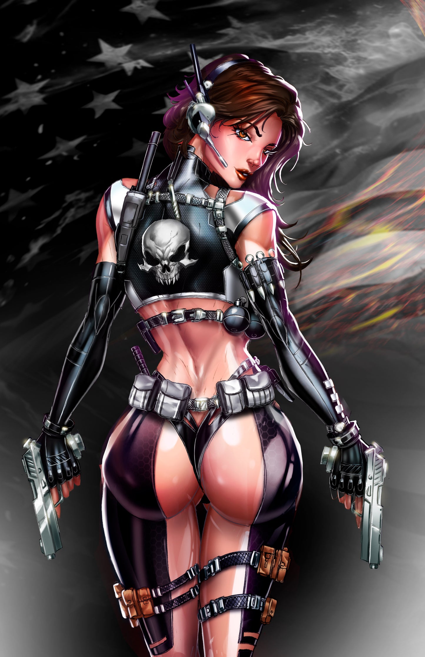 White Widow #8 Challenger978 C2E2 Exclusive Jamie Tyndall F CVR