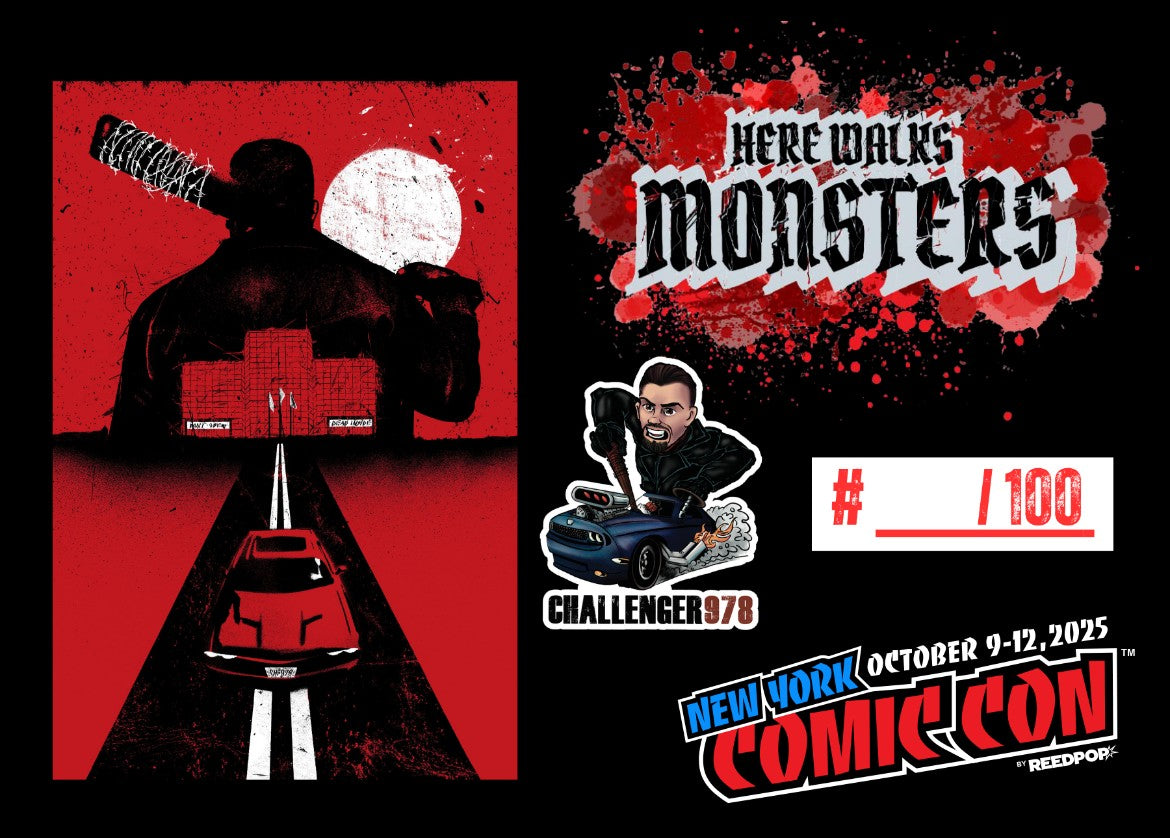 Here Walks Monsters NYCC Challenger978 Exclusive