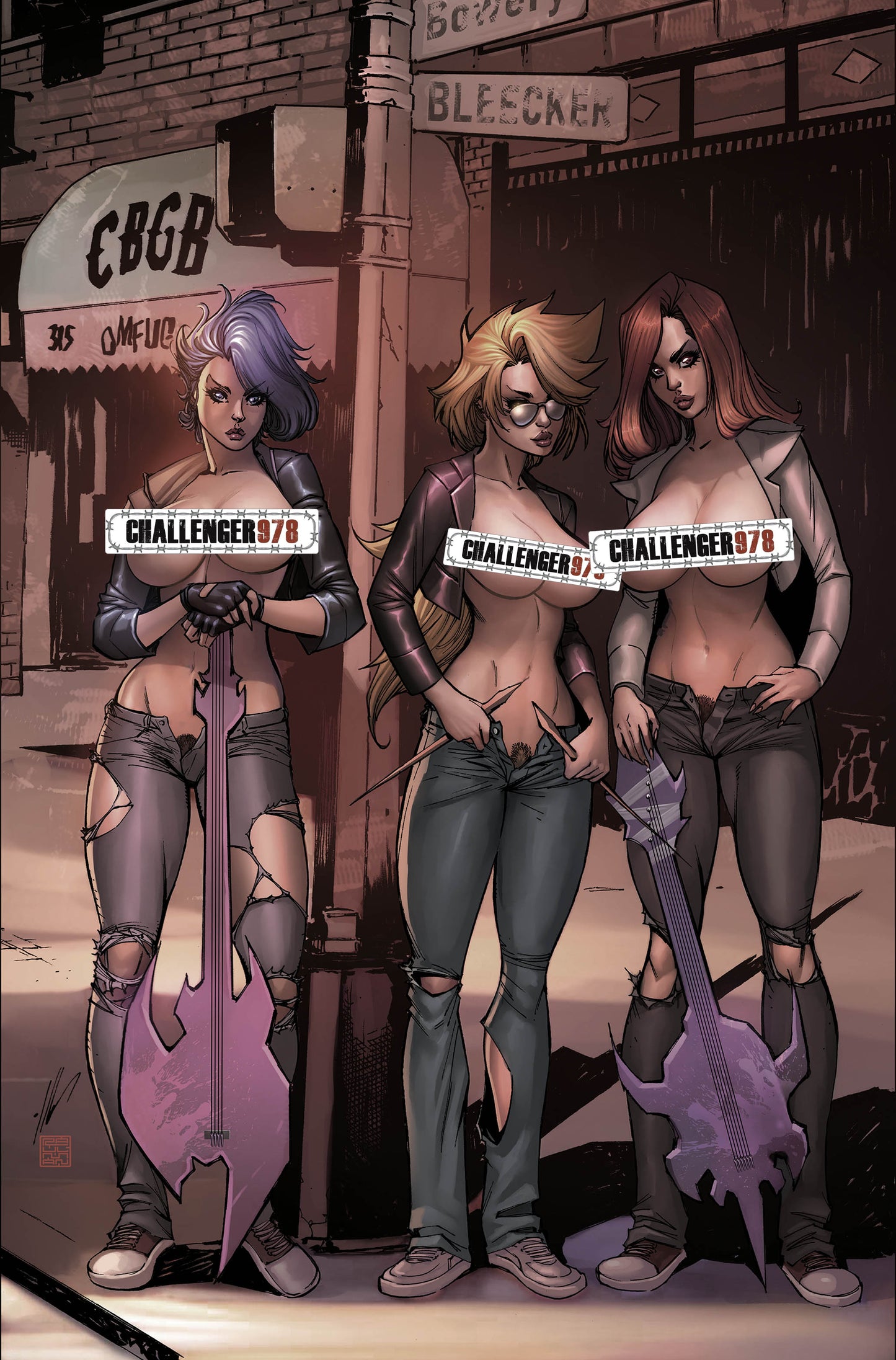 The Devil's Misfits #1 - Alé Garza Homage Naughty Exclusive - LTD 200