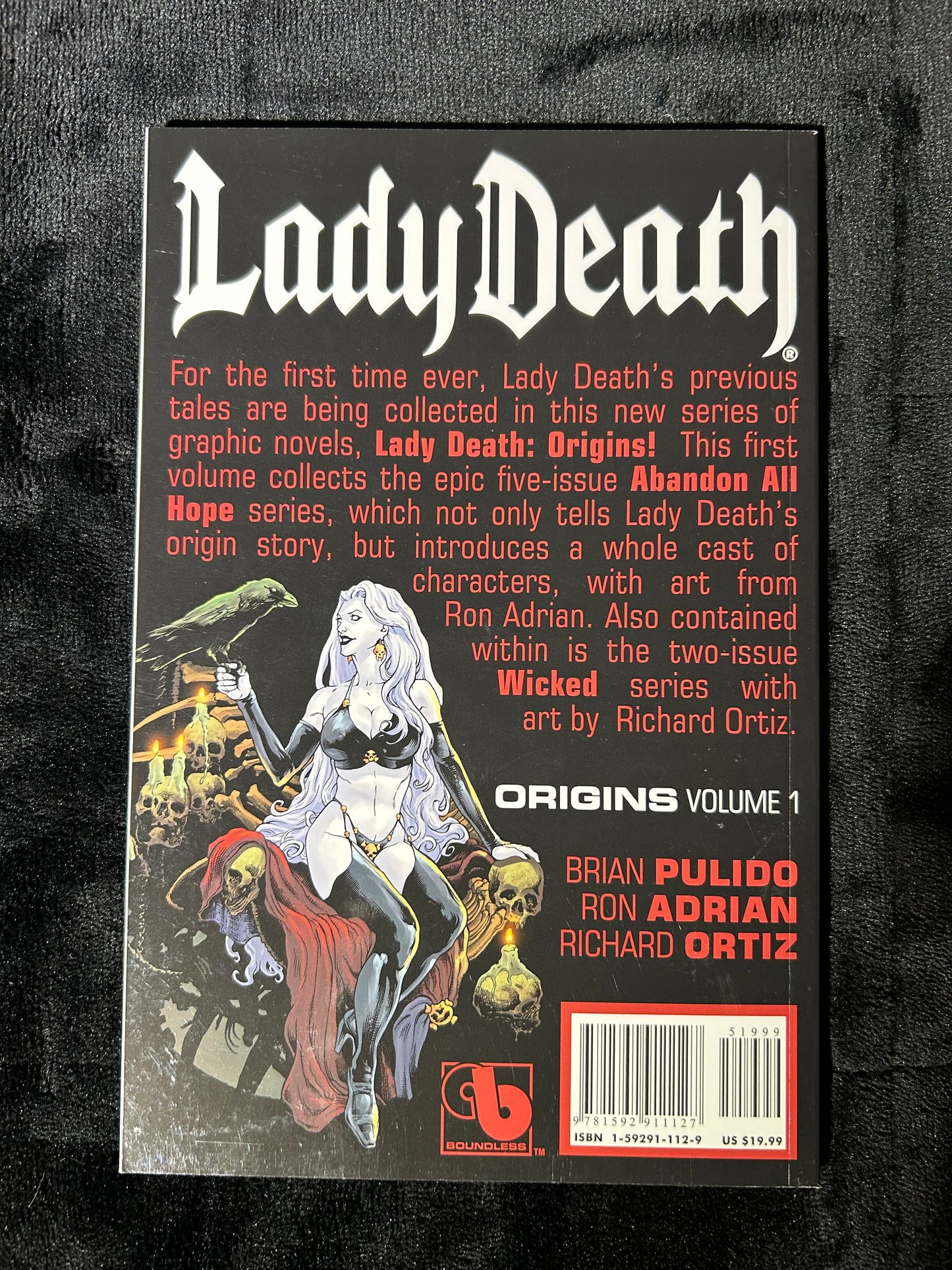 LADY DEATH: ORIGINS Vol 1 TPB