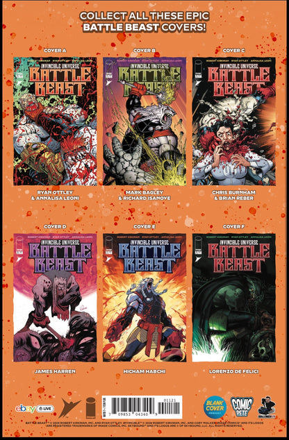 Battle Beast #11 Virgin SDCC Exclusive Donghee Kim