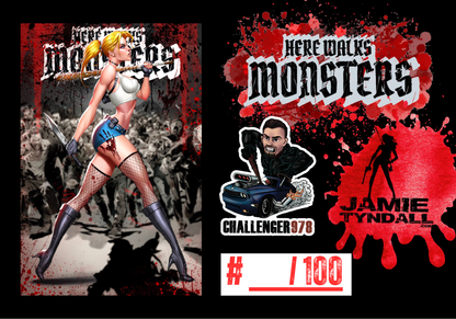 Here Walks Monsters #1 and Then Special Edition CVR B Jamie Tyndall