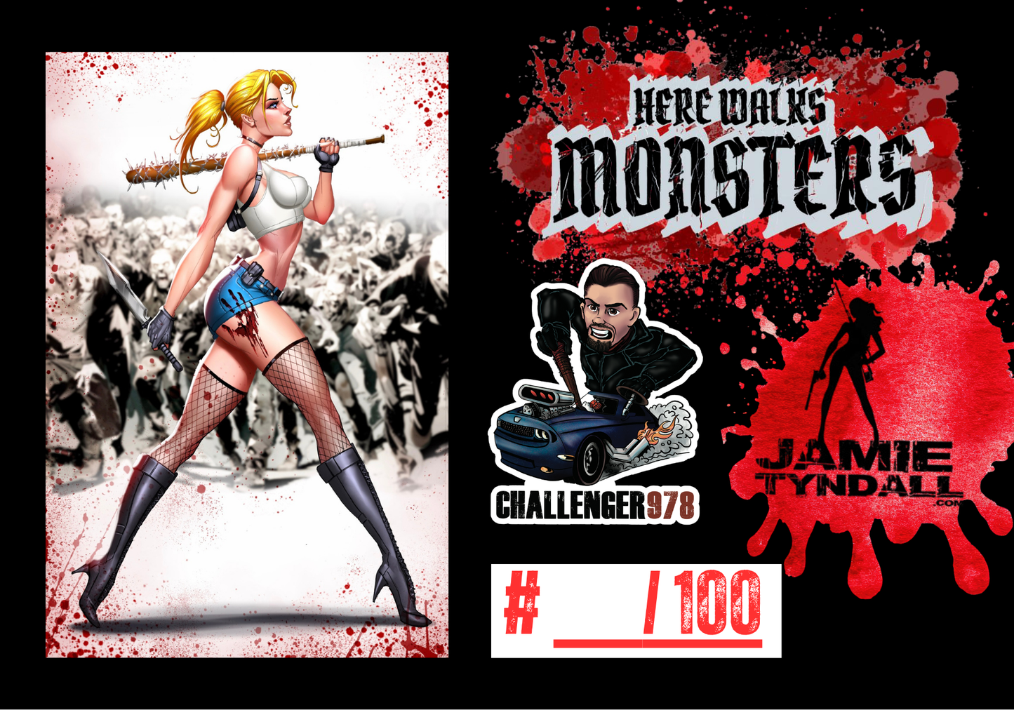 Here Walks Monsters #1 and Then Special Edition CVR C Jamie Tyndall