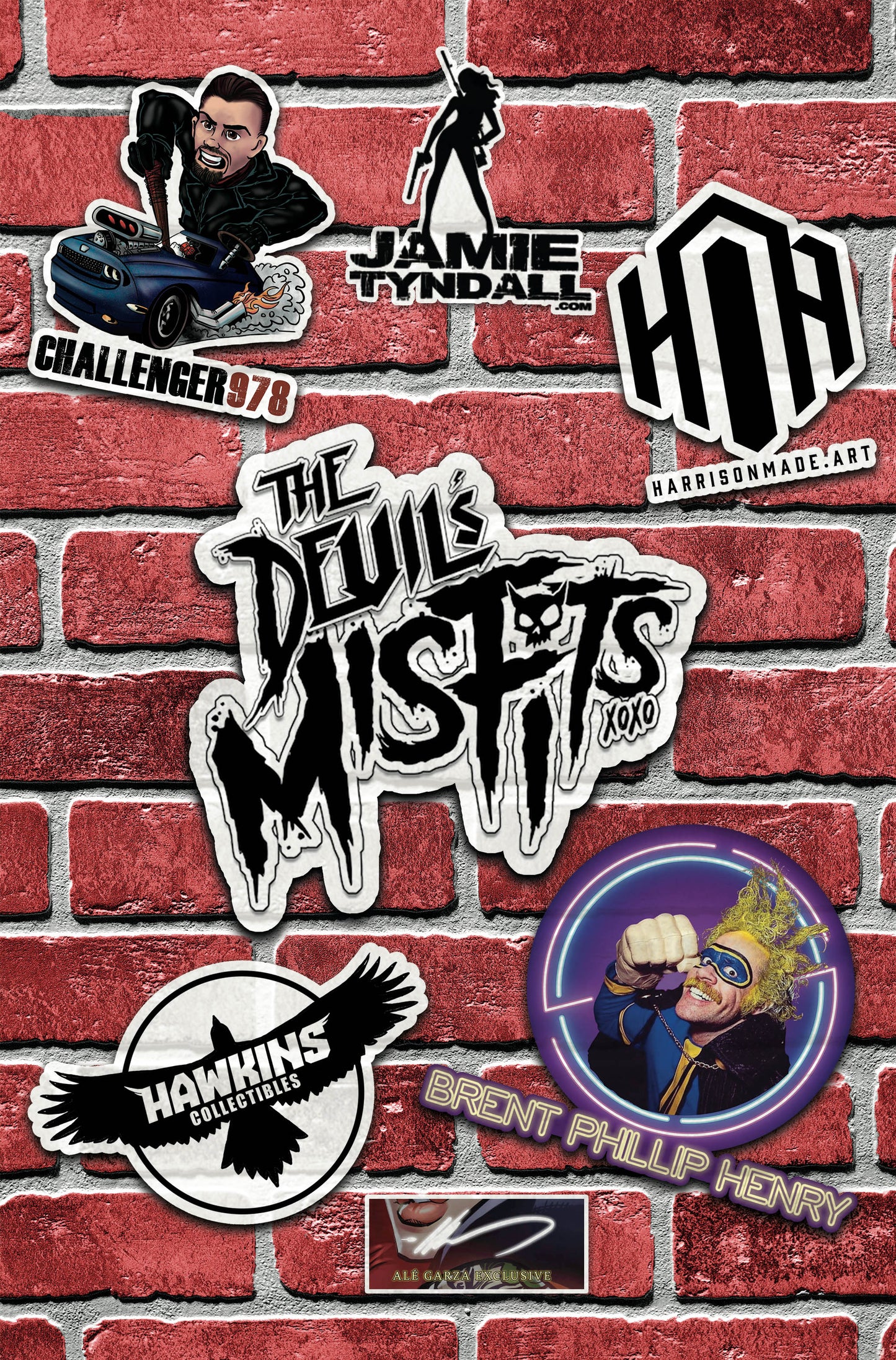 The Devil's Misfits #1 - Alé Garza Homage Nice Exclusive - LTD 200