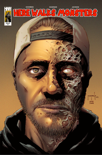 Here Walks Monsters Issue 2 Jason Metcalf FINCH Homage Challenger978 Exclusive