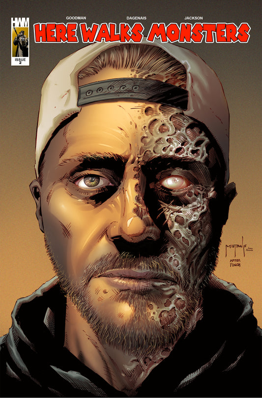 Here Walks Monsters Issue 2 Jason Metcalf FINCH Homage Challenger978 Exclusive