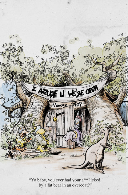 DO YOU POOH Old Skool Jay and Silent Pooh CVR by Matthew Waite