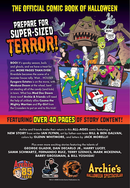 Archie Halloween Spectacular #1 CVR B Martin Olivier-Dagenais NYCC Exclusive