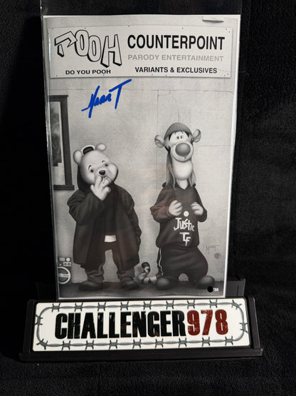 DO YOU POOH CLERKS Jay and Silent Pooh B&W CVR by Marat Mychaels