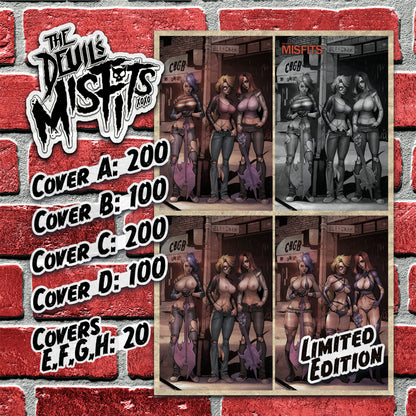 The Devil's Misfits #1 - Alé Garza Homage Nice Exclusive - LTD 200