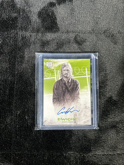 TWD Dwight Trading Card SIGNED